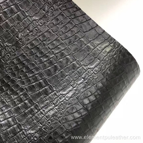 Semi PU Embossed Leather For Bag